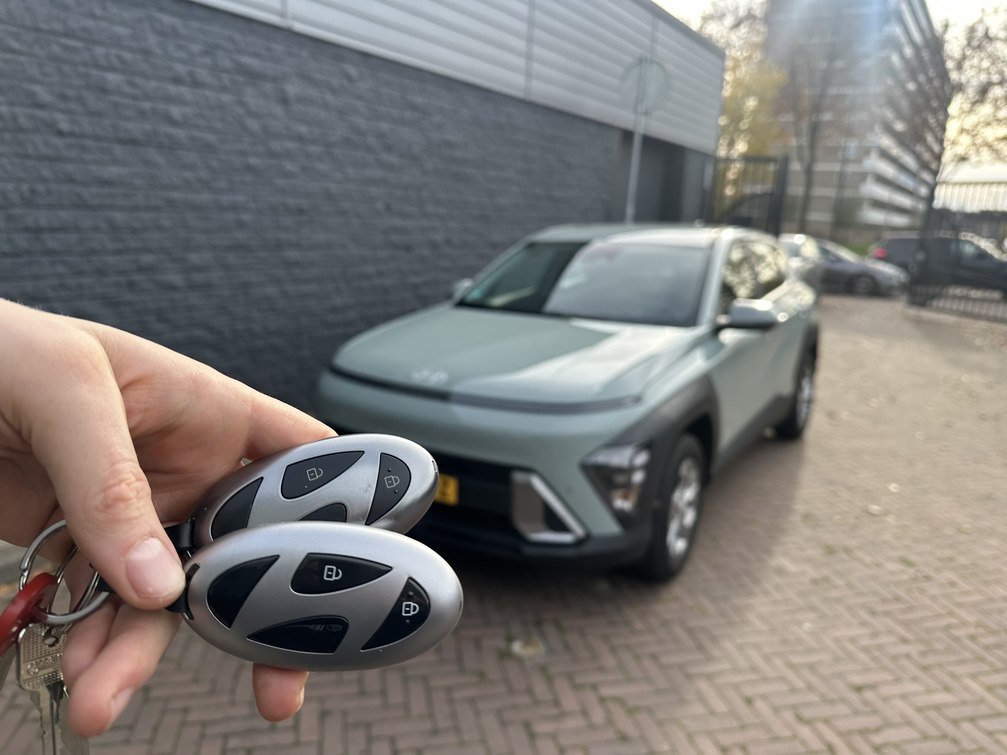 Hyundai Kona, autosleutel bijgemaakt