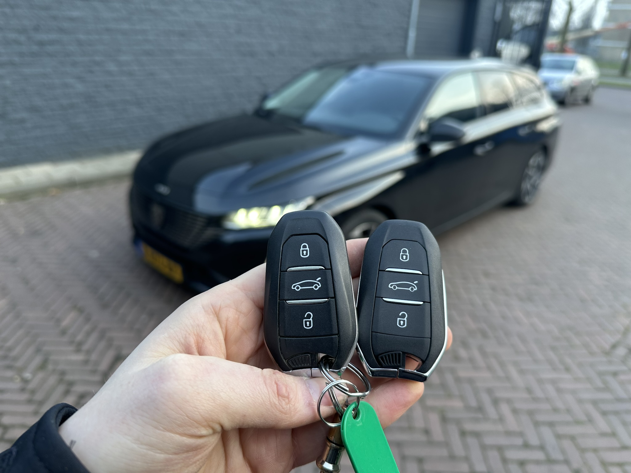 Peugeot 508, autosleutel bijgemaakt en geprogrammeerd
