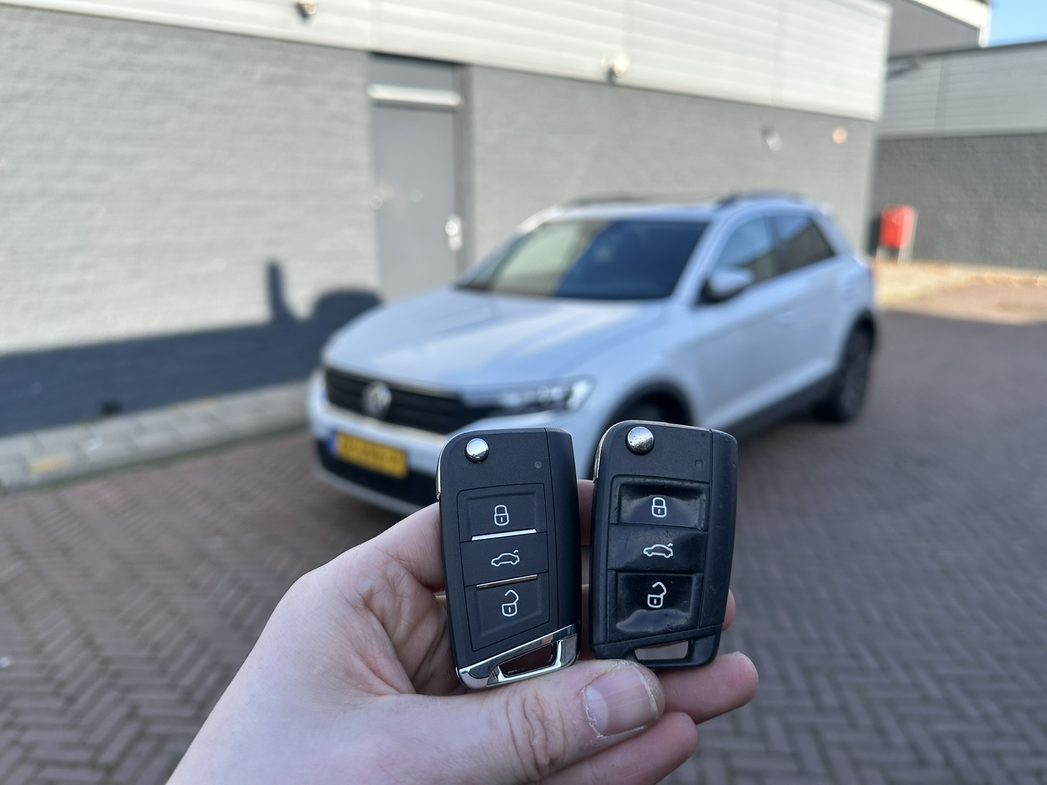 Volkswagen T-Roc, autosleutel bijgemaakt