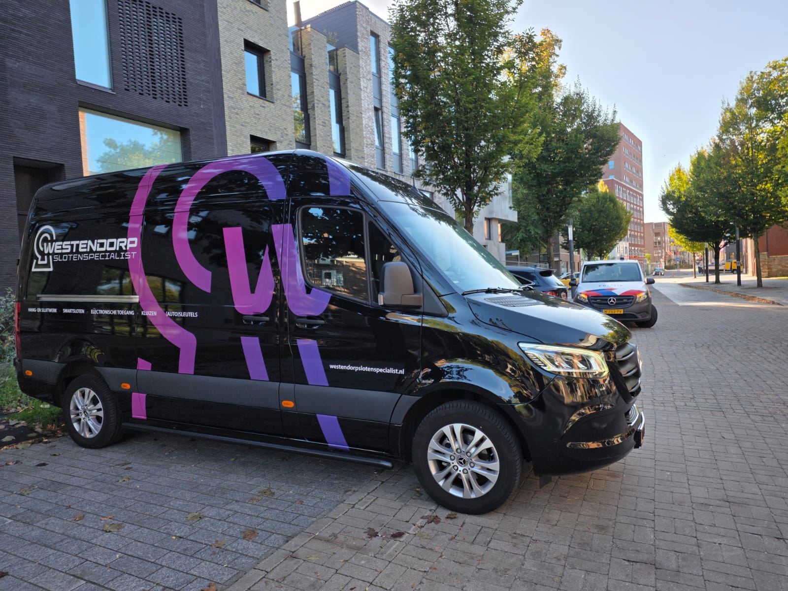 Servicebus van Westendorp bij een gerechtelijke opdracht