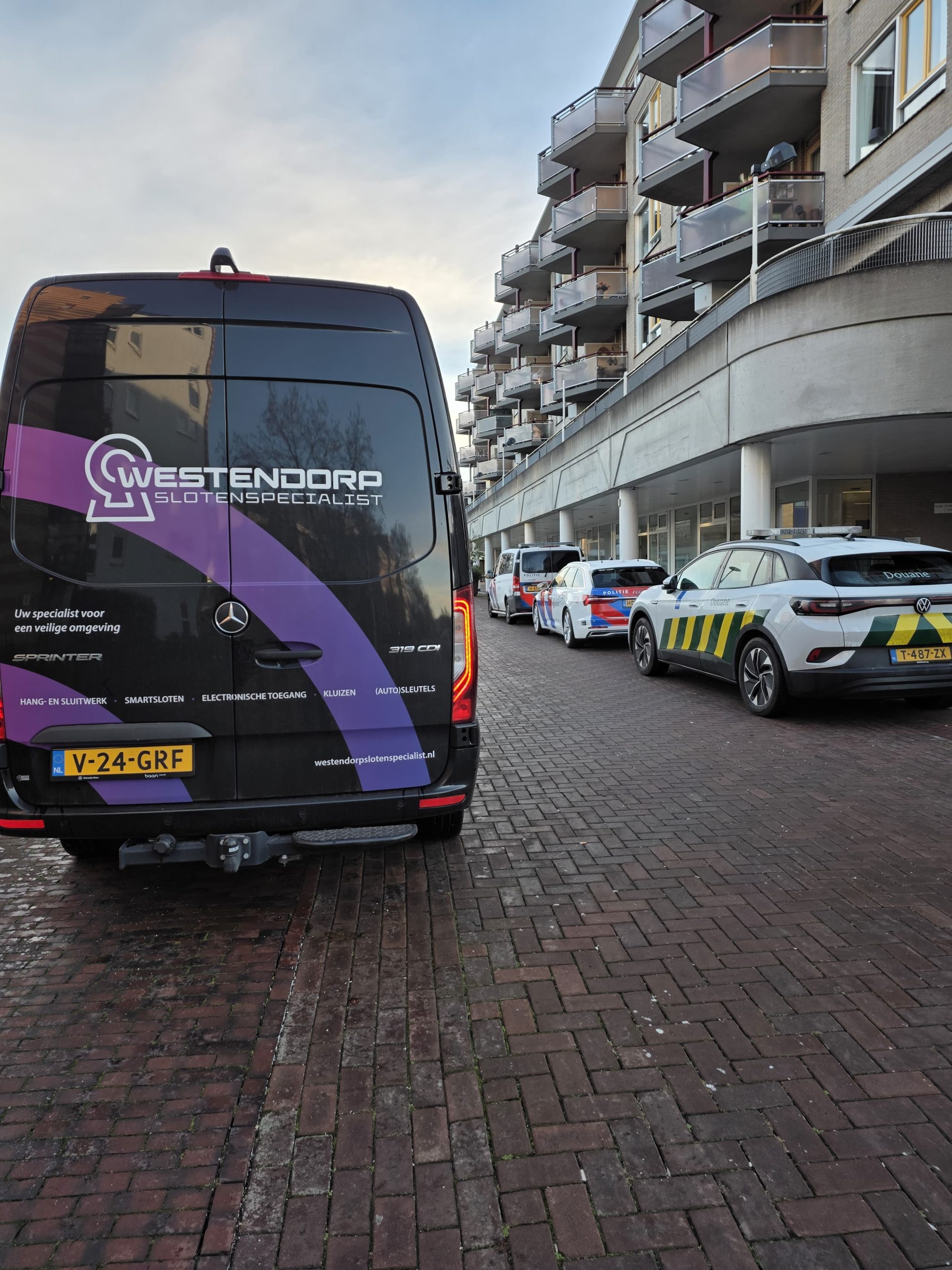 Servicebus van Westendorp bij een gemeentelijke opdracht